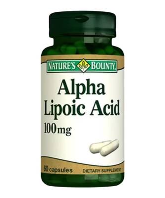 Nature's Bounty Alpha Lipoic Acid 100 mg 60 Kapsül