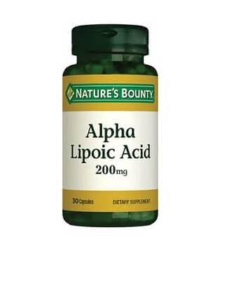 Nature's Bounty Alpha Lipoic Acid 200 Mg 30 Kapsül