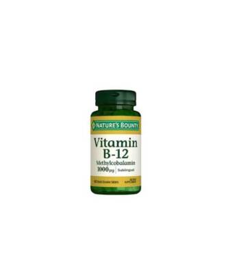 Nature's Bounty B-12 1000 Mcg 60 Dilaltı Tableti