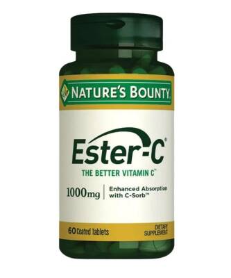 Nature's Bounty Ester-C 1000 mg 60 Tablet
