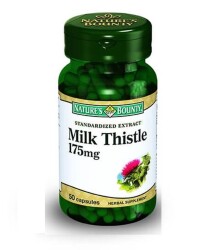 En uygun fiyatlarla Nature's Bounty Milk Thistle 175 Mg 50 Kapsül