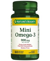 Nature's Bounty Mini Omega-3 900 Mg 60 Softgel