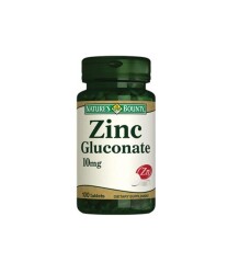 En uygun fiyatlarla Nature's Bounty Zinc Gluconate 10 mg 100 Tablet