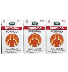 En uygun fiyatlarla NBL Immuno Formula Selenyum & Beta Glukan 30 Tablet x 3 Adet