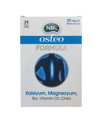 En uygun fiyatlarla NBL Osteo Formula 30 Tablet