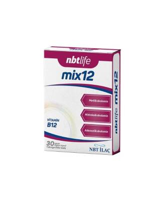 Nbt Life Mix12 Vitamin B12 30 Kapsül - 1