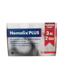 Nemolix Plus 30 Tablet 3 Al 2 Öde - TAB İlaç