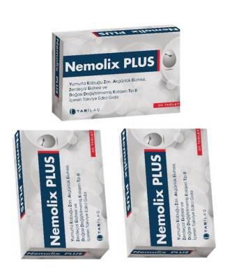 Nemolix Plus 30 Tablet x 3 Adet - 1
