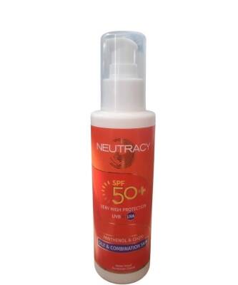 Neutracy Karma ve Yağlı Ciltler İçin Güneş Koruyucu Krem SPF50+ 150 ML