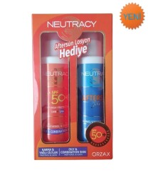 Neutracy Güneş Koruyucu Set Karma & Yağlı Ciltler İçin - Güneş Kremi SPF50+ 150 ML + After Sun Losyon 150 ML