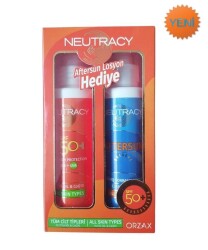 En uygun fiyatlarla Neutracy Güneş Koruyucu Set Tüm Ciltler İçin - Güneş Losyonu SPF50+ 150 ML - Aftersun Losyon 150 ML