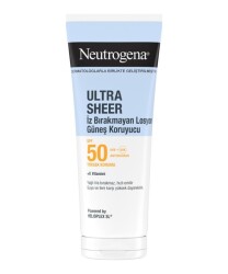 Neutrogena Ultra Sheer İz Bırakmayan Güneş Koruyucu Losyon SPF50 200 ML