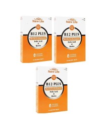 New Life B12 Plus Methylcobalamin 60 Tablet x 3 Adet