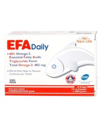 New Life Efa Daily Omega 3 Balık Yaği 30 Kapsül