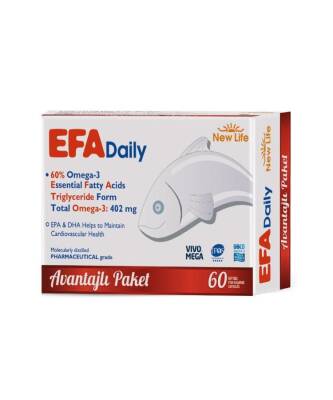 New Life EFA Daily 60 Kapsül