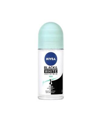 Nivea Black White Invisible Fresh Kadın Roll on 50 ML