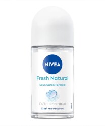 Nivea Black White Invisible Pure Kadın Roll On 50 ML