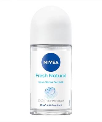 Nivea Black White Invisible Pure Kadın Roll On 50 ML