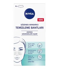 En uygun fiyatlarla Nivea Gözenek Arındırıcı Temizleme Banları 4'lü