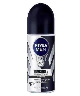Nivea Men Black White Invisible Original Roll On 50 ML