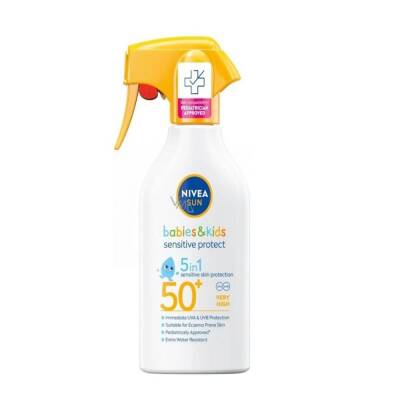 Nivea Sun Bebek ve Çocuklar İçin Hassas Koruma Güneş Spreyi SPF50+ 200 ML