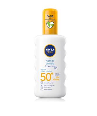 Nivea Sun Hassas Anında Koruma Sprey SPF50+ 200 ML