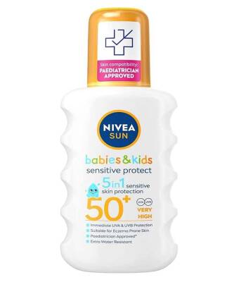 Nivea Sun Kids Hassas Koruma Güneş Spreyi SPF50+ 200 ML