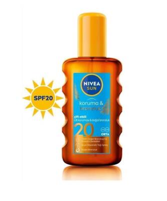 Nivea Sun Koruma ve Bronzluk Güneş Yağı SPF20 200 ML