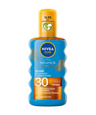 Nivea Sun Koruma ve Bronzluk Güneş Yağı SPF30 200 ML