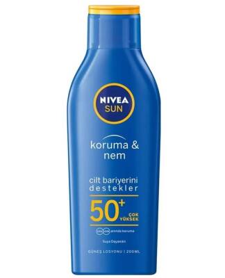 Nivea Sun Koruma ve Nem Güneş Losyonu SPF50+ 200 ML - 1