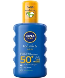 En uygun fiyatlarla Nivea Sun Koruma ve Nem Güneş Spreyi SPF50+ 200 ML