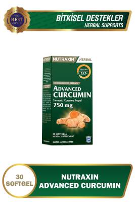 Nutraxin Advanced Curcumin 750 Mg 30 Softgel