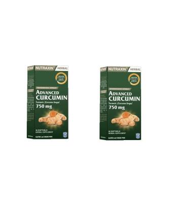 NUTRAXİN ADVANCED CURCUMİN 750 MG 30 YUMUŞAK KAPSÜL x 2 ADET