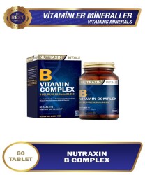 Nutraxin B Complex Vitamin 60 Kapsül - Nutraxin | EvdekiEczanem