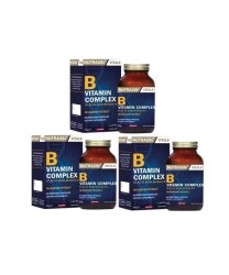 Nutraxin B Complex Vitamin 60 Kapsül x 3 Adet - Nutraxin