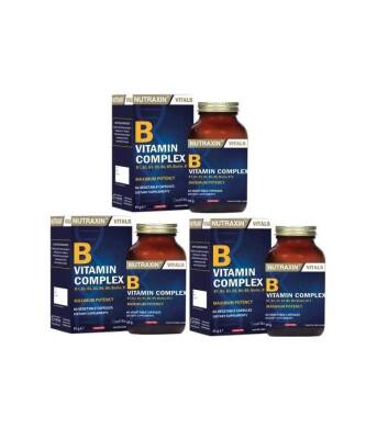 NUTRAXİN B VİTAMİN COMPLEX 60 TABLET x 3 ADET