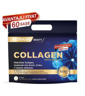 Nutraxin Beauty Collagen Gold Quality 60 Saşe