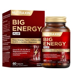 En uygun fiyatlarla Nutraxin Big Energy Plus 60 Tablet