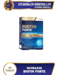 Nutraxin Biotin Forte 60 Tablet - Nutraxin | EvdekiEczanem