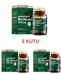 Nutraxin Bromelain 60 Kapsül x 3 Adet - Nutraxin