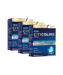 En uygun fiyatlarla Nutraxin Citicoline 300 Mg 30 Kapsül 3 Adet