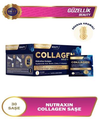 Nutraxin Beauty Gold Collagen 10000 Mg 30 Saşe - 1