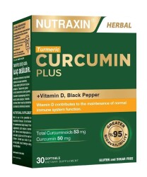 En uygun fiyatlarla Nutraxin Curcumin Plus 30 Kapsül