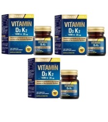 Nutraxin Vitamin D3K2 120 Tablet 3'lü - Nutraxin