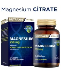 Nutraxin Magnesium 250 mg 60 Tablet - Nutraxin