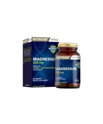 Nutraxin Magnesium 250 mg 60 Tablet - Nutraxin | EvdekiEczanem