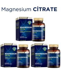 Nutraxin Magnesium 250 mg 60 Tablet 3 Adet - Nutraxin
