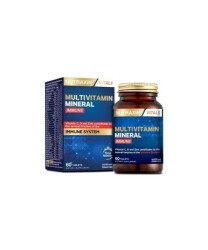 En uygun fiyatlarla Nutraxin Multivitamin Mineral İmmune 60 Tablet