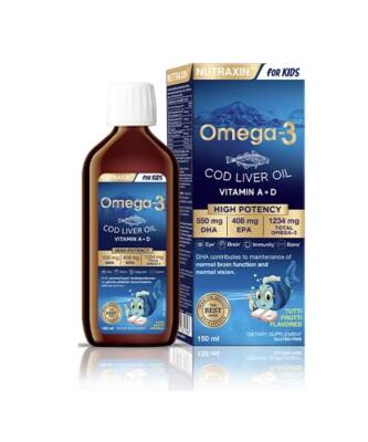 Nutraxin For Kids Omega 3 Karışık Meyve Aromalı 150 ML