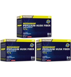 NUTRAXİN PSYLLİUM HUSK FİBER 30 SAŞE x 3 ADET